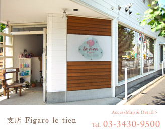 支店 Figaro letien /Tel 03-3430-9500
